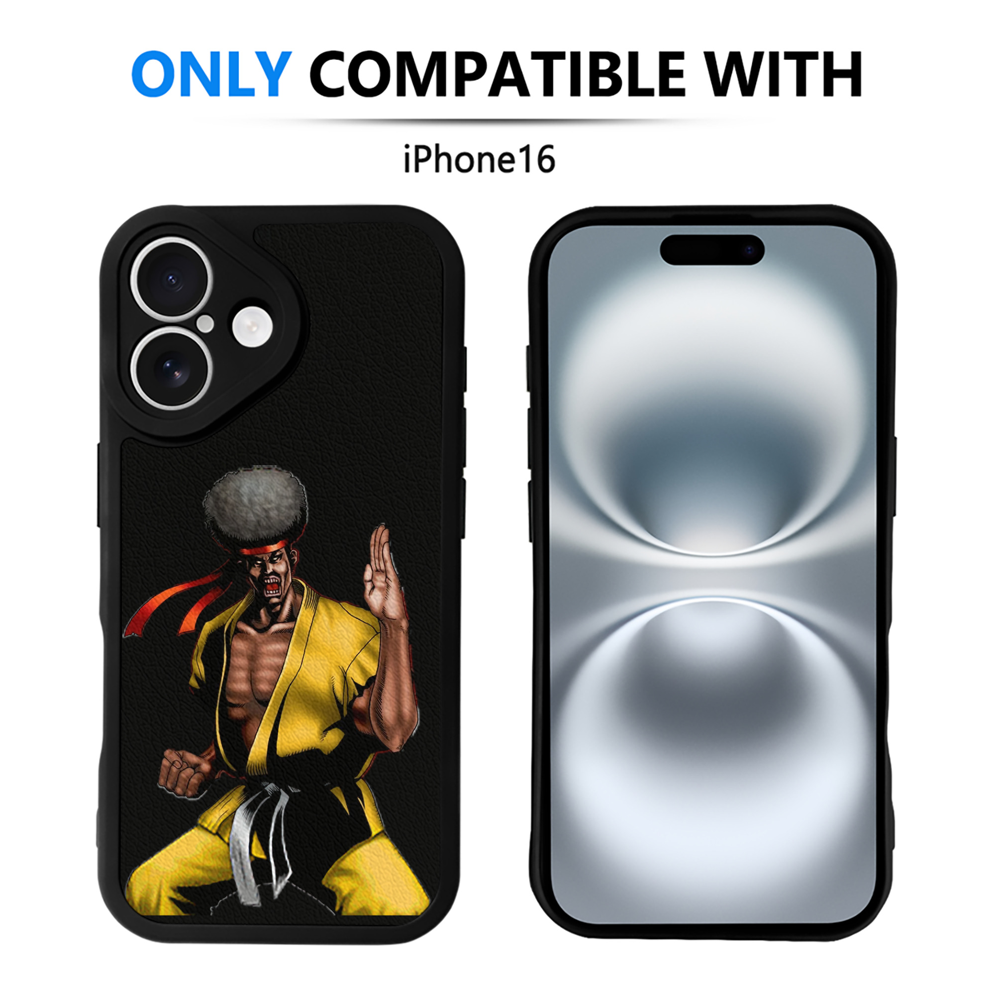 遊☆戯☆王 Yu-Gi-Oh! 【iPhone 16シリーズ対応】シリコンスマホケース（レザー調） 材質：シリコン